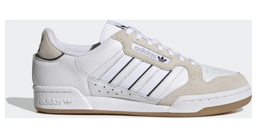 adidas Continental 80 Stripes Schuh Cloud White / Core Black / Off White (GZ6265)