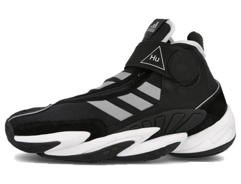 Adidas Crazy BYW Hu Pharrell Black Silver (2020) (EG9919)