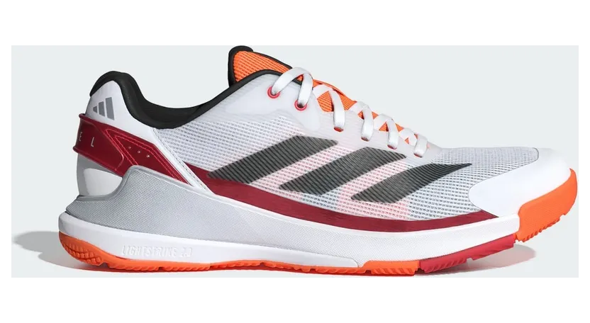 Adidas Crazyquick Padel Cloud White / Core Black / Lucid Orange (JR4647)