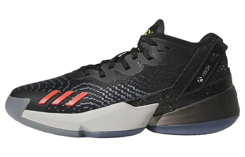 adidas D.O.N. Issue 4 Schuh Core Black / Carbon / Grey Three (HR0714)