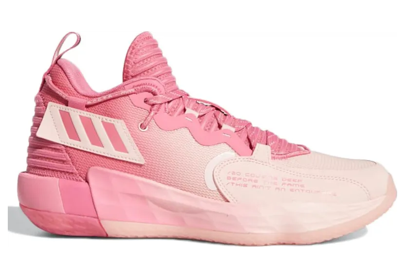 adidas Dame 7 EXTPLY Basketballschuh Rose Tone / Icey Pink / Cloud White (H68605)