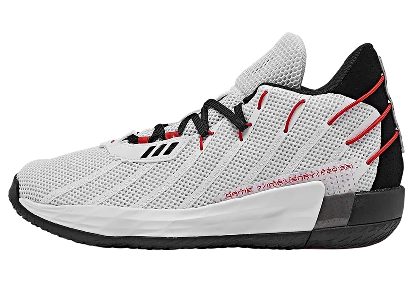 adidas Dame 7 Rip City Cloud White (H04387)