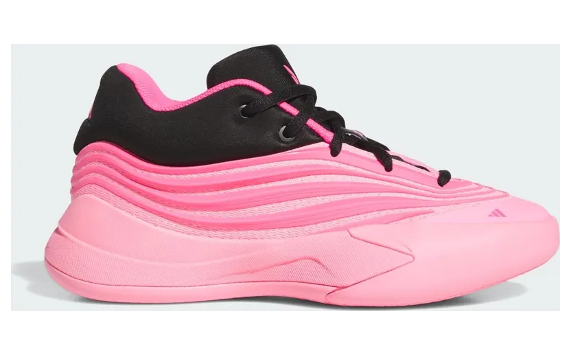 adidas Dame X Shoes Kids “Beam Pink / Core Black / Lucid Pink” (KJ6559)