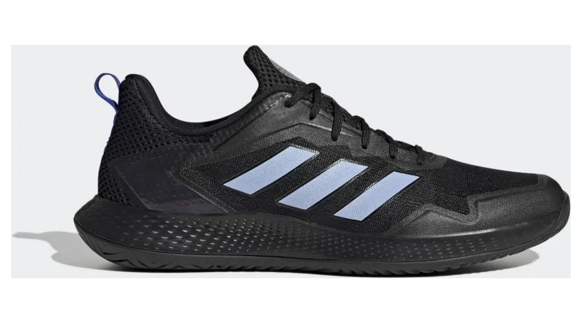 adidas Defiant Speed Tennisschuh Core Black / Blue Dawn / Lucid Fuchsia (HQ8457)