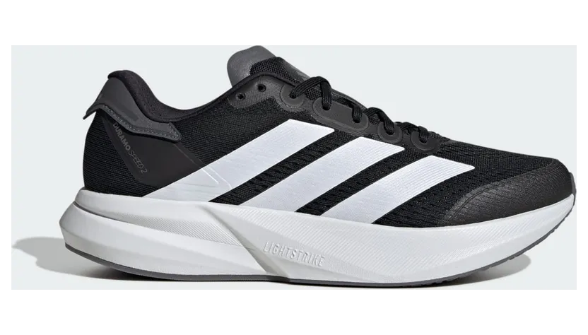 Adidas Duramo Speed 2 Laufschuhe Core Black / Cloud White / Grey Five (IH8201)