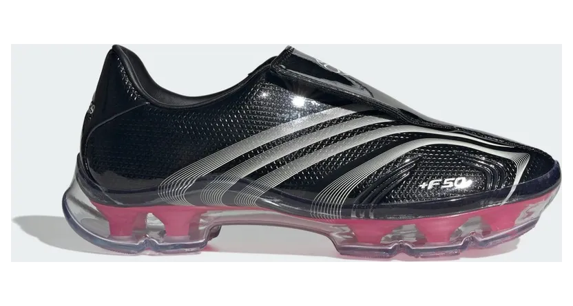 Adidas F50 ADIFRAME Schuhe Core Black / Zero Metalic / Lucid Pink (KK0908)