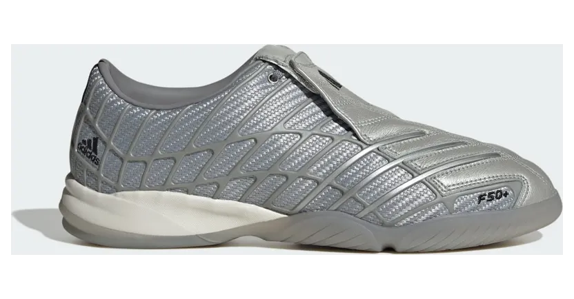 Adidas F50 SALA Schuhe Silver Metallic / Silver Metallic / Grey Three (HQ9242)