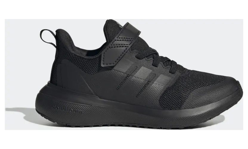 adidas Fortarun 2.0 Cloudfoam Sport Running Elastic Lace Top Strap Schuh Core Black / Core Black / Carbon (HP3118)