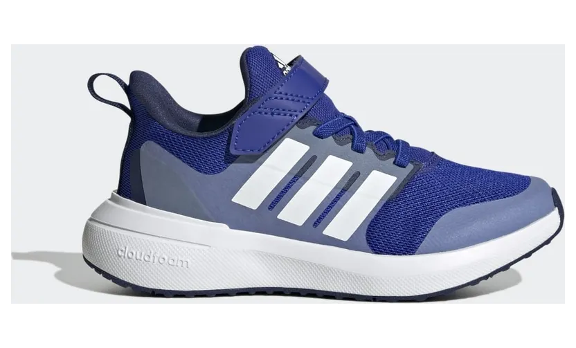 adidas Fortarun 2.0 Cloudfoam Sport Running Elastic Lace Top Strap Schuh Lucid Blue / Cloud White / Blue Fusion (HP5452)