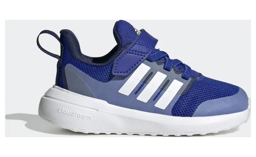 adidas Fortarun 2.0 Cloudfoam Sport Running Elastic Lace Top Strap Schuh Lucid Blue / Cloud White / Blue Fusion (HP5455)