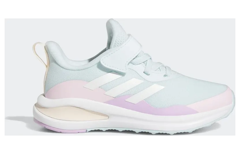 adidas FortaRun Sport Elastic Lace Top Strap Laufschuh Almost Blue / Cloud White / Clear Pink (GZ1826)