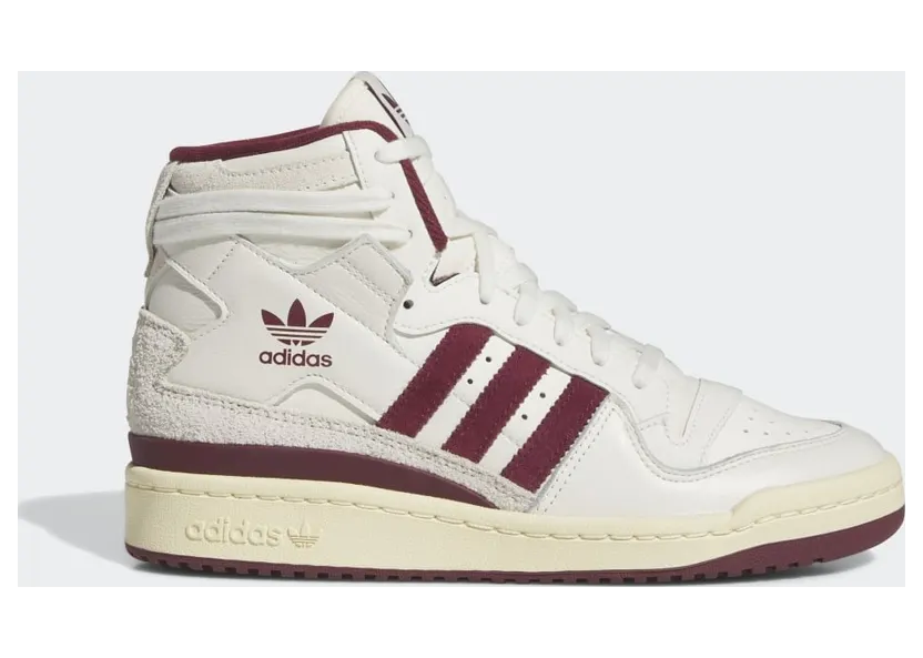adidas Forum 84 Hi W Off White / Shadow Red / Easy Yellow (IF2736)