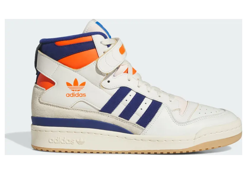 adidas Forum 84 High Shoes Cloud White / Victory Blue / Team Orange (IE7199)