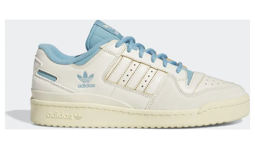 adidas Forum 84 Low Classic Schuh Off White / Cream White / Preloved Blue (FZ6342)