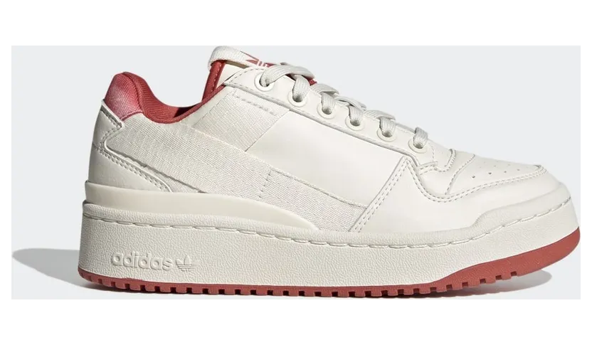 adidas FORUM BOLD J Chalk White / Chalk White / Crew Red (GX7292)