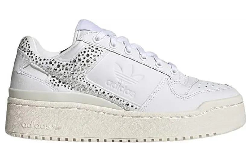 adidas Forum Bold Schuh Cloud White / Off White / Sonic Fuchsia (H05060)