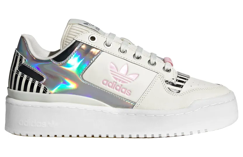 adidas Forum Bold Schuh Off White / True Pink / Core Black (FY5115)