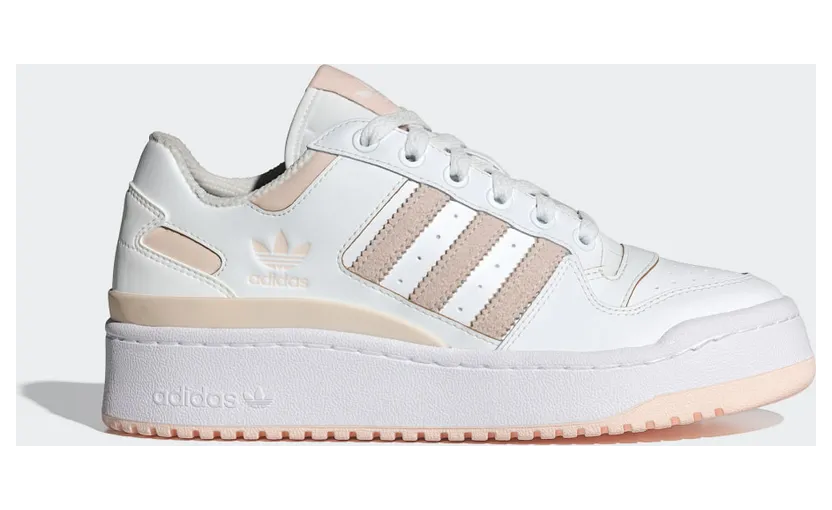 adidas Forum Bold Stripes Shoes Cloud White / Wonder Quartz / Cloud White (ID0407)