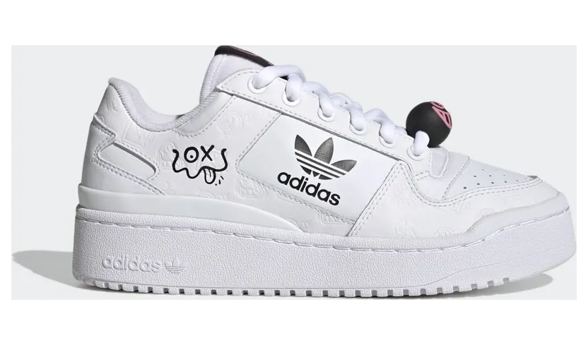 adidas Forum Bold x André Saraiva Schuh Cloud White / Core Black / Cloud White (HQ6863)