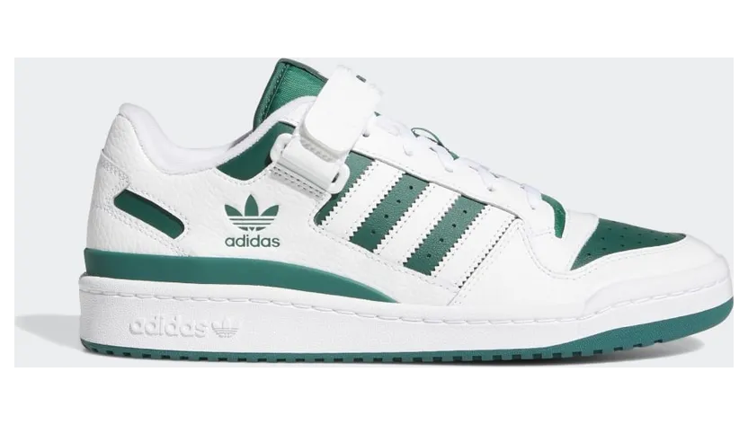 Adidas Forum Low Cloud White / Collegiate Green / Cloud White (GY8556)