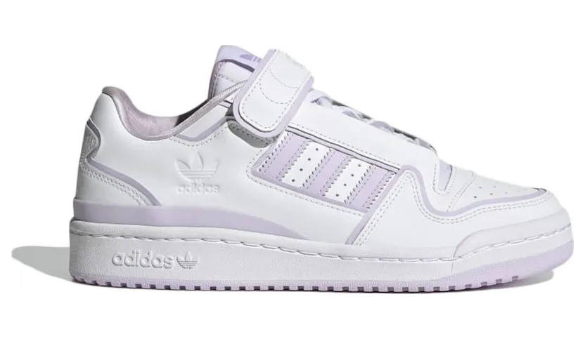 adidas Forum Plus Schuh Cloud White / Cloud White / Purple Tint (FY3795)