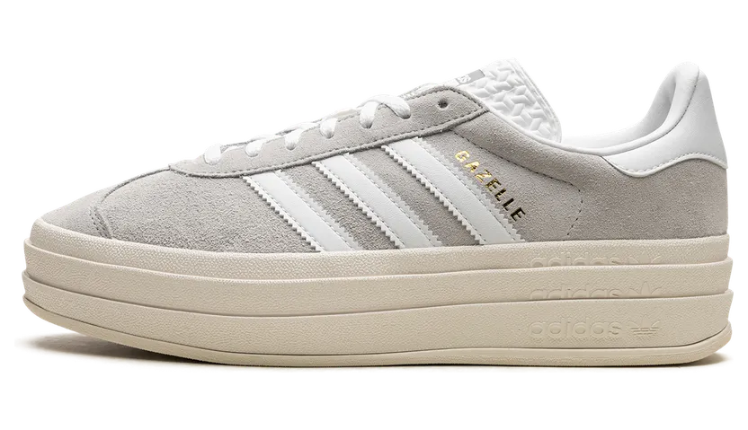 adidas Gazelle Bold W Grey Two / Footwear White / Core White (HQ6893)