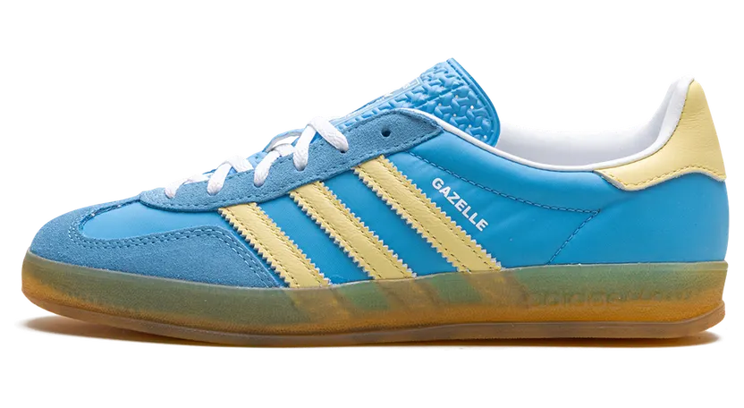 adidas Gazelle Indoor Schuh Semi Blue Burst / Almost Yellow / Cloud White (IE2960)