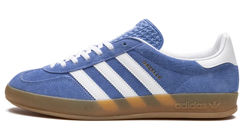 adidas GAZELLE INDOOR W Blue Fusion / Cloud White / Gold Metallic (HQ8717)