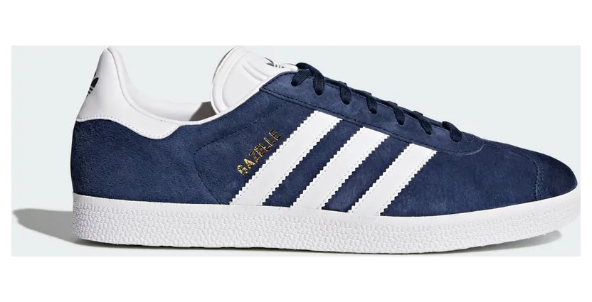 adidas Gazelle Schuh Collegiate Navy / White / Gold Metallic (BB5478)