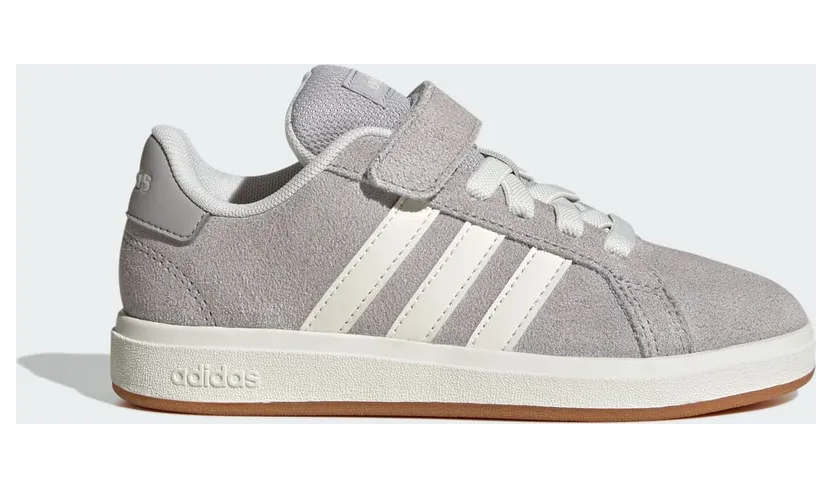 Adidas Grand Court 00s Kids Grey Two / Off White / Gum (JP5897)