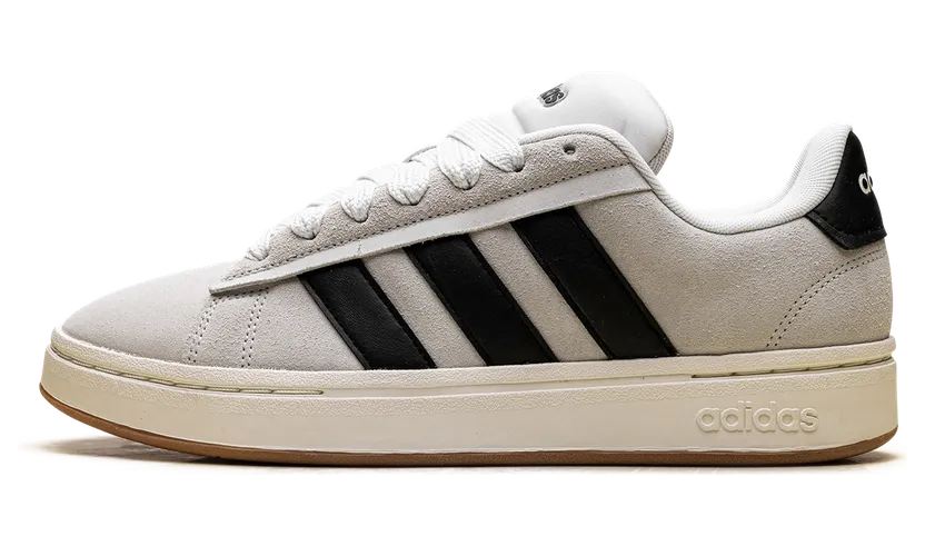 Adidas Grand Court Alpha 00s “Crystal White / Core Black / Off White” (JP7631)