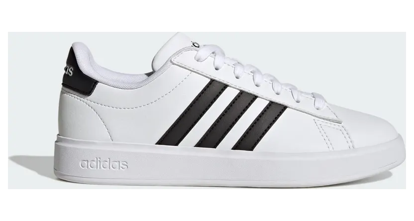 adidas Grand Court Cloudfoam Lifestyle Court Comfort Schuh Cloud White / Core Black / Core Black (GW9214)