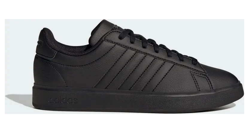 adidas Grand Court Cloudfoam Lifestyle Court Comfort Schuh Core Black / Core Black / Cloud White (GW9198)