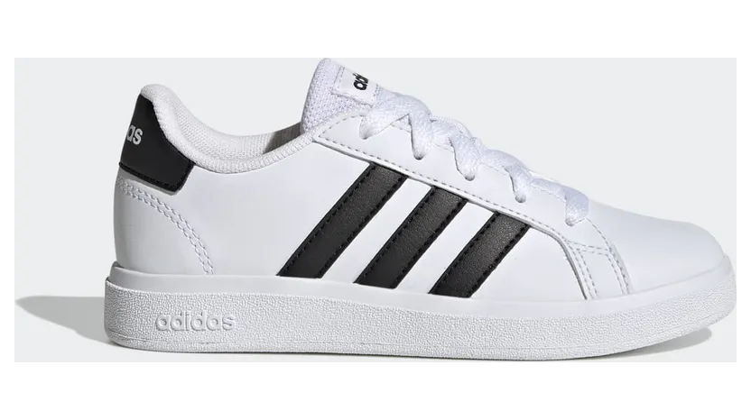 adidas Grand Court Lifestyle Tennis Lace-Up Schuh Cloud White / Core Black / Core Black (GW6511)