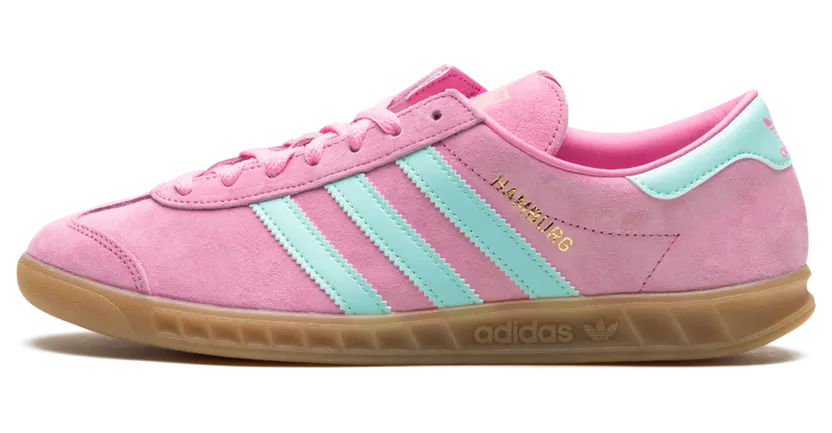 adidas Hamburg W Bliss Pink / Semi Flash Aqua / Gum 3 (IH5459)