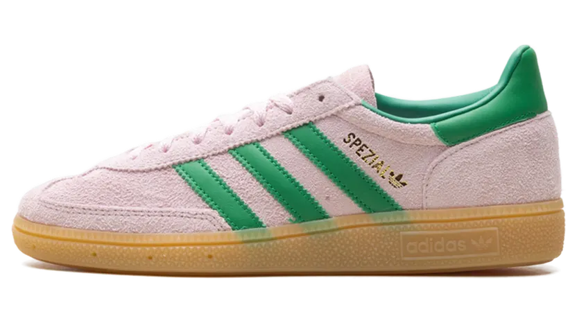Adidas Handball Spezial “Clear Pink Green Gold” (JR7347)
