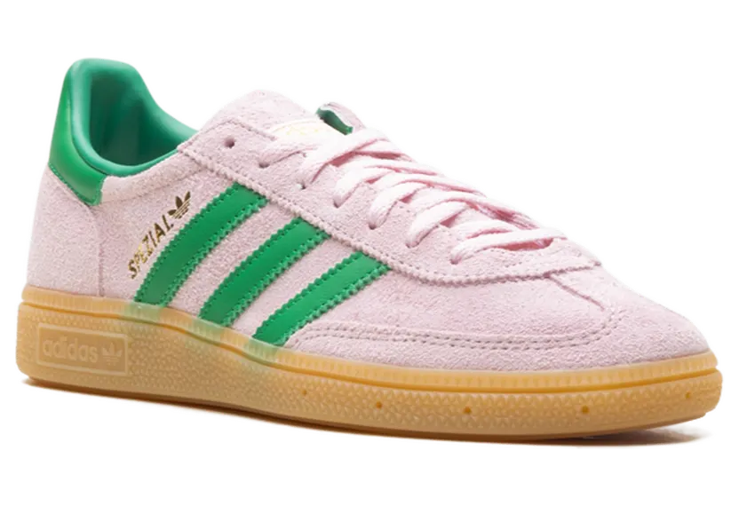 adidas Handball Spezial “Clear Pink”: Zartrosa mit Grün und Gold (5)