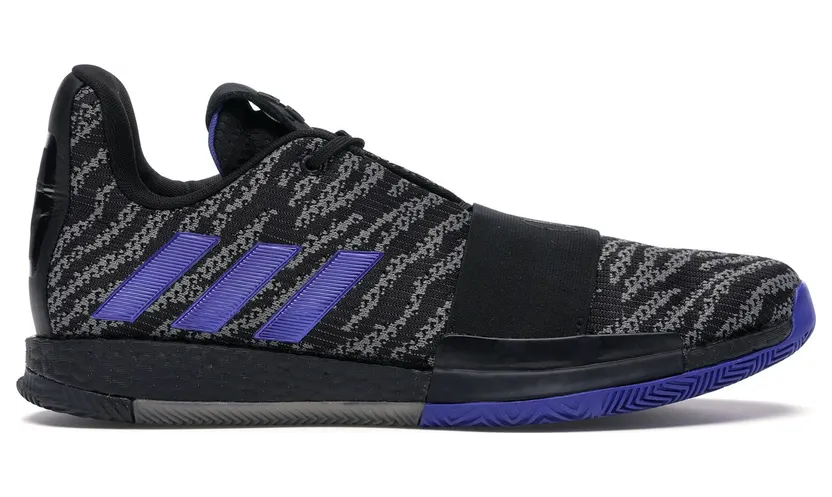 adidas Harden Vol. 3 Core Black Active Blue (G26811)