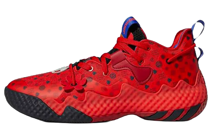 Adidas Harden Vol. 6 “Vivid Red Monogram” (HQ3884)