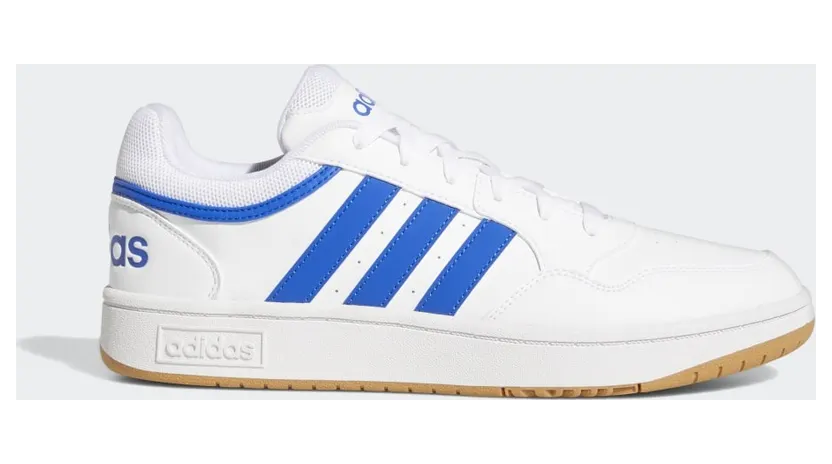 adidas Hoops 3.0 Low Classic Vintage Schuh Cloud White / Royal Blue / Gum (GY5435)