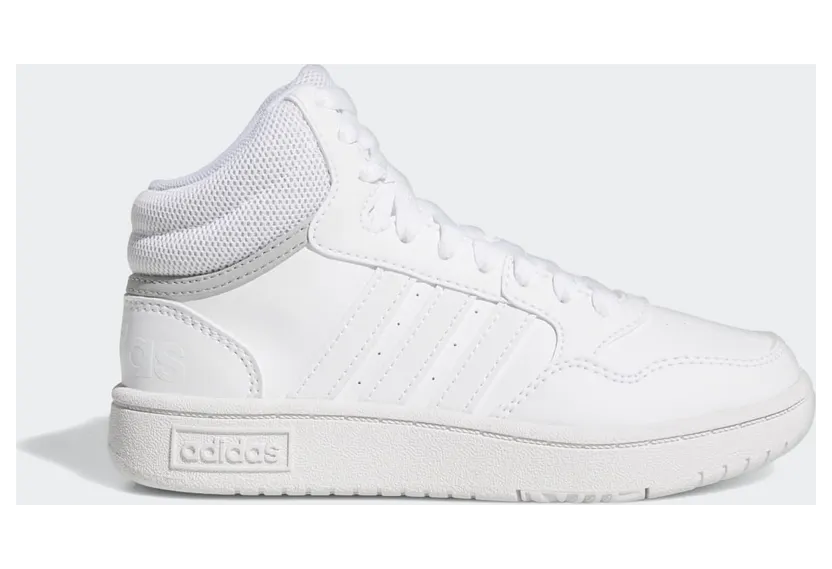 adidas Hoops Mid Schuh Cloud White / Cloud White / Grey Two (GW0401)