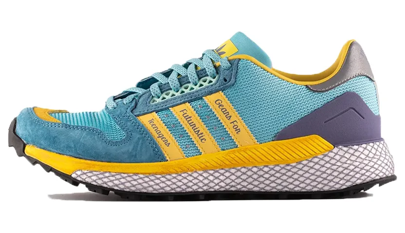 adidas Human Made x Questar Light Aqua / St. Fade Ocean / Core Black (GY3018)