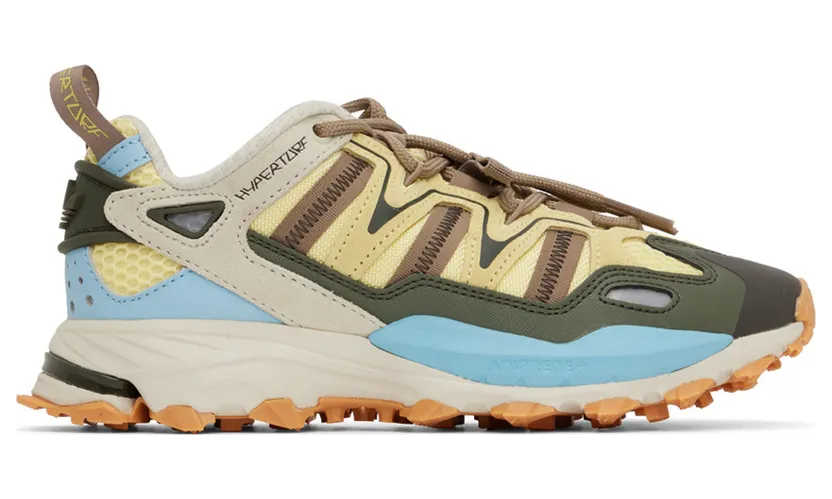adidas Hyperturf Schuh Almost Yellow / Clear Blue / Shadow Olive (GX4487)