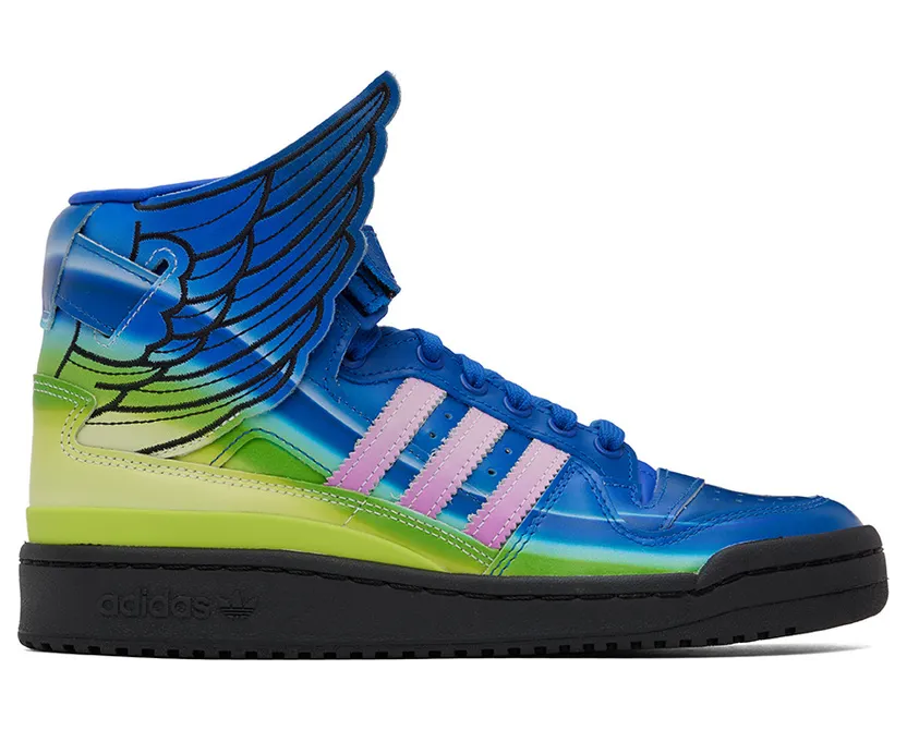 adidas Jeremy Scott Motorsport Wings 4.0 Bold Blue / Shock Pink / Light Pink (GY4421)