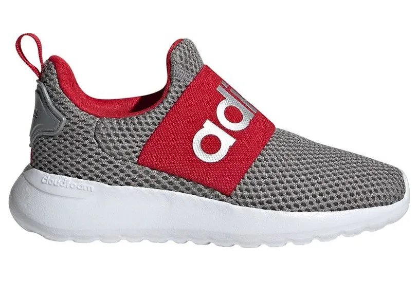 adidas Lite Racer Adapt 4.0 Grey Silver Metallic Scarlet (GY1058)