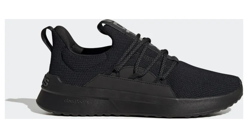 adidas Lite Racer Adapt 4 Cloudfoam Lifestyle Running Slip-On Shoes Core Black / Core Black / Grey Six (HR1800)