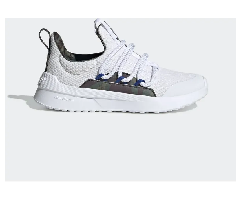 adidas Lite Racer Adapt 5 Lifestyle Running Slip-On Lace Schuh Cloud White / Cloud White / Royal Blue (GW7156)