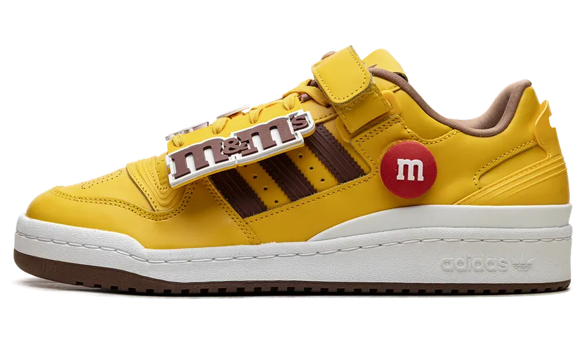 Adidas M&M’S x adidas Forum Low 84 Eqt Yellow / Cloud White / Dark Brown (GY1179)