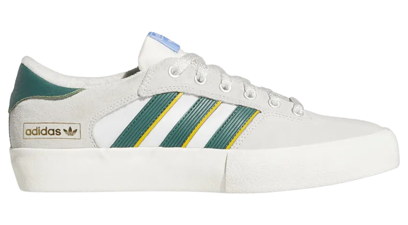 adidas Matchbreak Super Schuh Crystal White / Collegiate Green / Crew Yellow (FY0509)