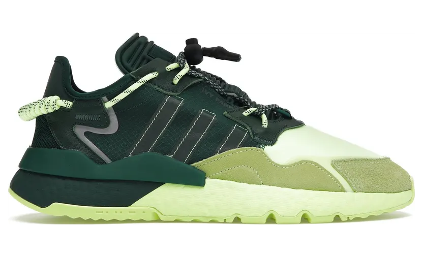 adidas Nite Jogger Beyonce Ivy Park Dark Green Frozen Yellow (S29041)